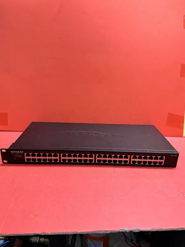 Коммутатор NETGEAR GS348-100NAS 48 Port Gigabit Ethernet Rackmount Unmanaged Swi