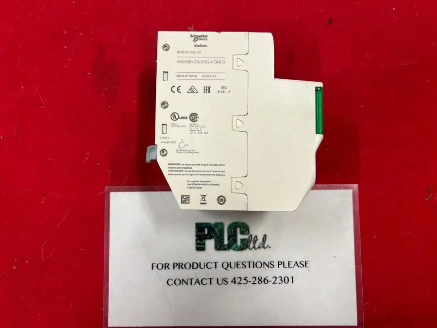 ПЛК Schneider Electric BMEH584040 Redundant Processor, Modicon M580, 16MB