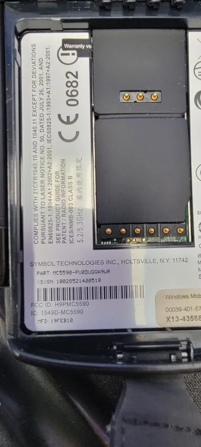 Сканер штрих-кода MC5590-PU0DUQQA9WR Symbol Motorola Barcode Scanners MC55
