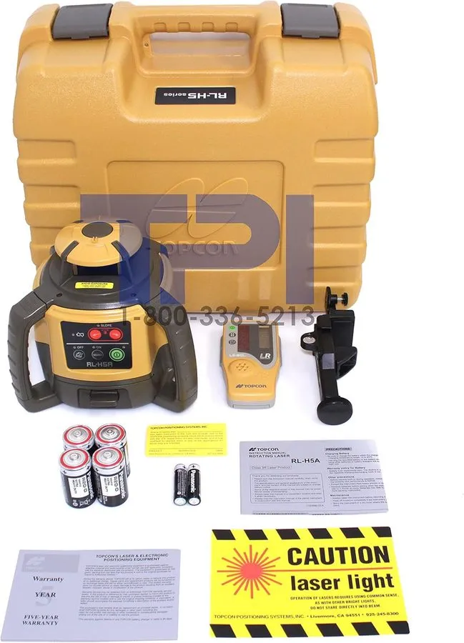 Нивелир Topcon RL-H5A Self-Leveling Rotary Laser Level with LS-80X Receiver