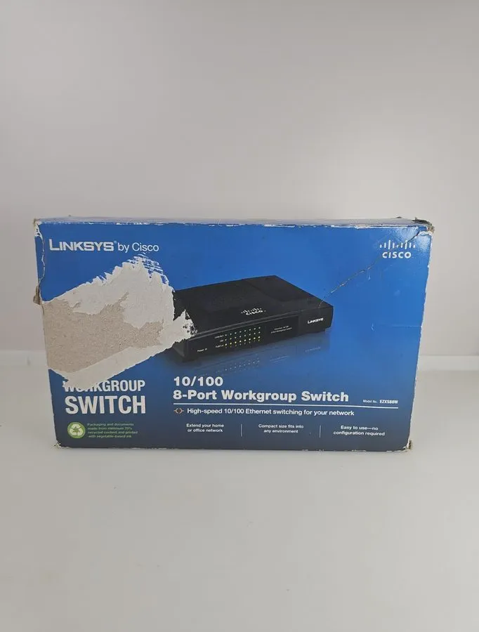 Коммутатор Linksys EtherFast 10/100 8-Port Workgroup Switch Model EZXS88W