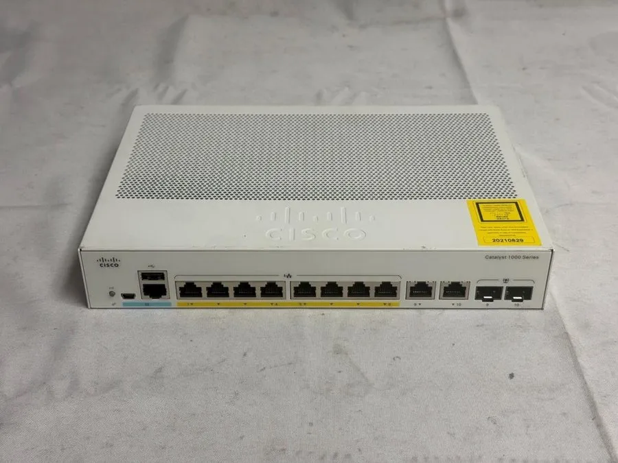 Коммутатор Cisco Catalyst C1000-8FP-E-2G-L Ethernet Network Switch ( )