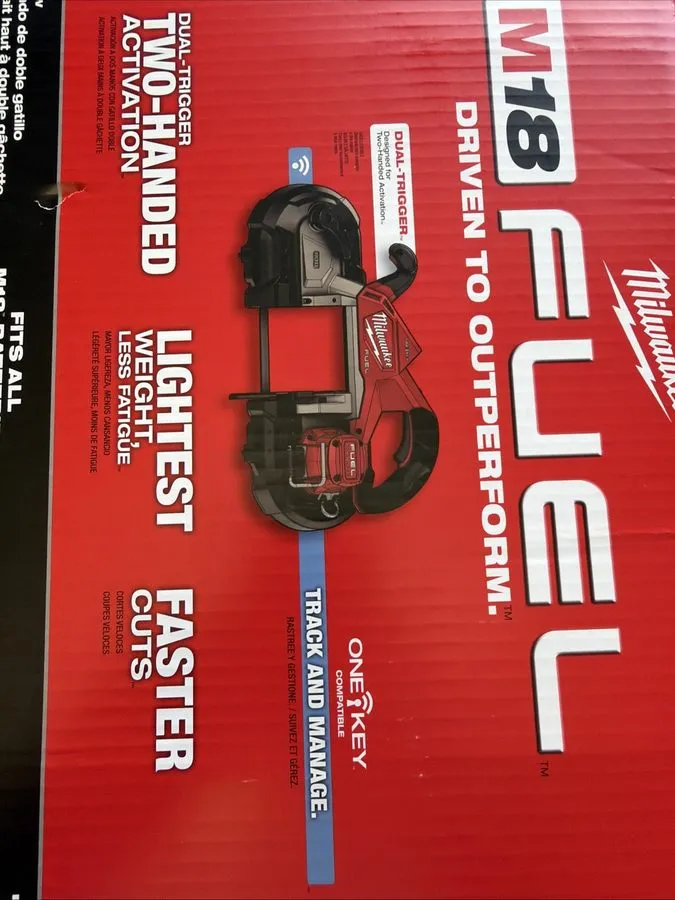 Оборудование ЧПУ Milwaukee 2929S-20 M18 FUEL Deep Cut Dual Trigger Band Saw w/ O