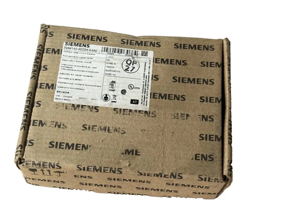 Автоматический выключатель Siemens 3VA4140-4ED24-0AA0 40A 2p 600Y/347V Molded Ca