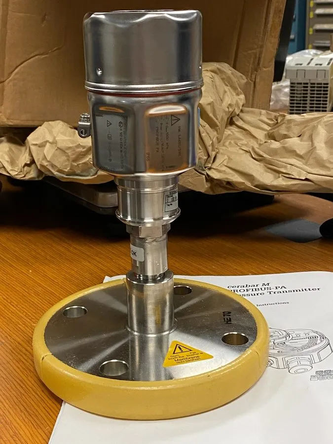 Датчик давления ENDRESS+HAUSER CERABAR M 0-1000KPA PRESSURE TRANSMITTER PMP48-GE