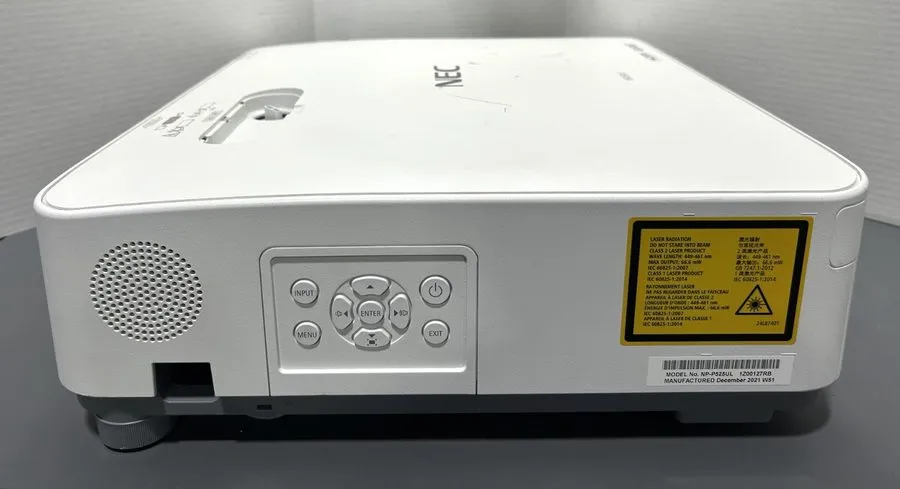 Проектор NEC NP-P525UL WUXGA 5200 Lumens Laser 3LCD Projector 3195 Hours — фото лота 4