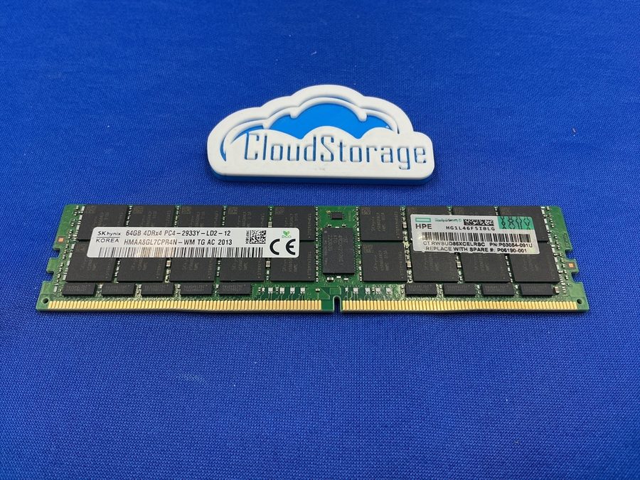 Модуль памяти P03054-091U HPE 64GB 4DRX4 DDR4-2933 LR MEMORY P06190-001 P00926-B