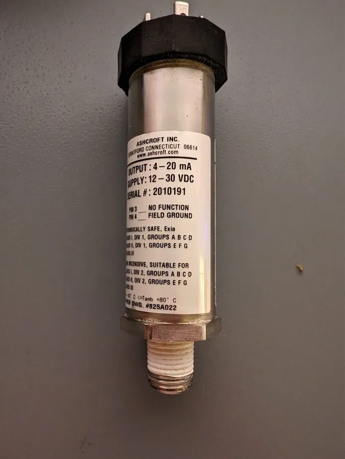 Датчик давления ASHCROFT A4SBM0242D0200# Pressure Transmitter,0 to 200 psi Range
