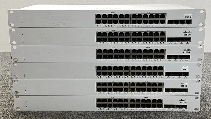Коммутатор Cisco Meraki MS210-24P-HW 24-Port Gigabit Ethernet Switches w/Cords