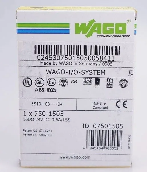 Модуль Wago 750-1505 Module Brand