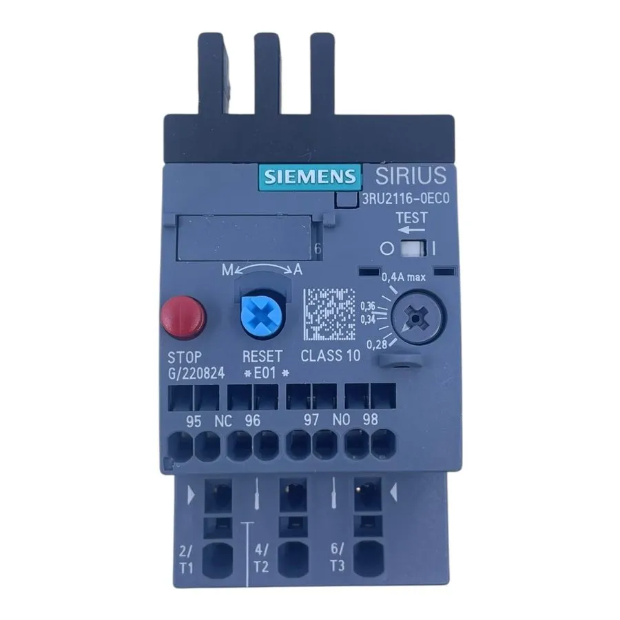 Контактор Siemens Overload Relay 0.28–0.4A 3RU2116-0EC0