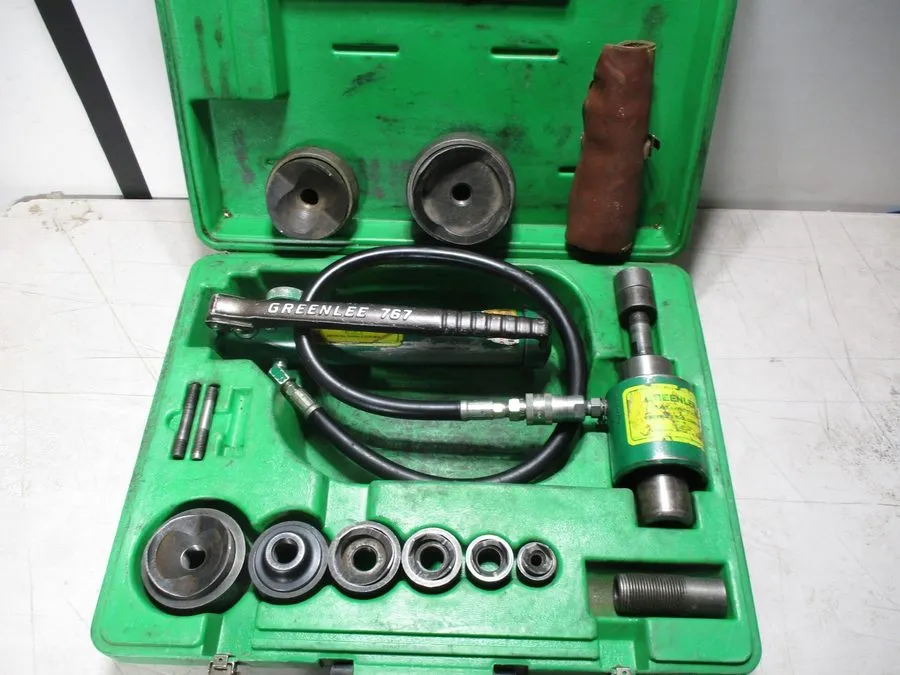 Электрооборудование Greenlee slugbuster knock out punch and hydraulic driver set