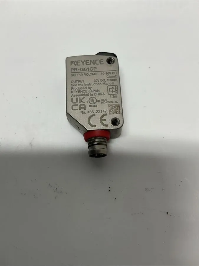 Фотоэлектрический датчик Keyence PR-G61CP Photoelectric Sensor PNP, 10-30VDC, 63 — фото лота 1