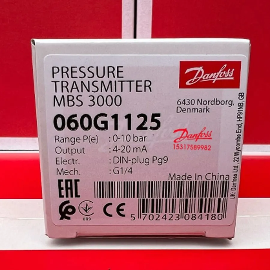 Датчик давления DANFOSS 060G1125 Pressure Transmitter
