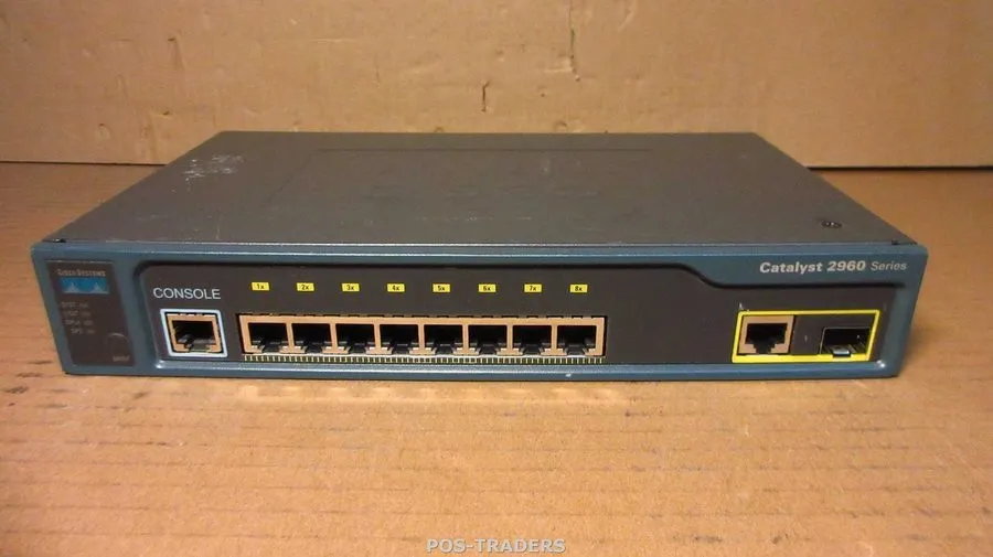 Коммутатор Cisco WS-C2960-8TC-L V02 Switch 8x 10/100Mbps + 1x SFP & 1x Gigabit U