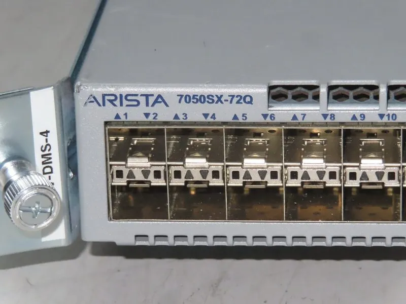 Коммутатор Arista DCS-7050SX-72Q-F 48xSFP+ 6x40GbE QSFP+ switch — фото лота 2