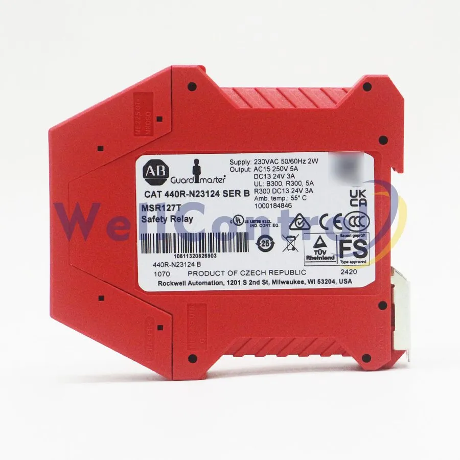 Реле безопасности Allen-Bradley 440R-N23124 Guardmaster MSR127T Safety Relay