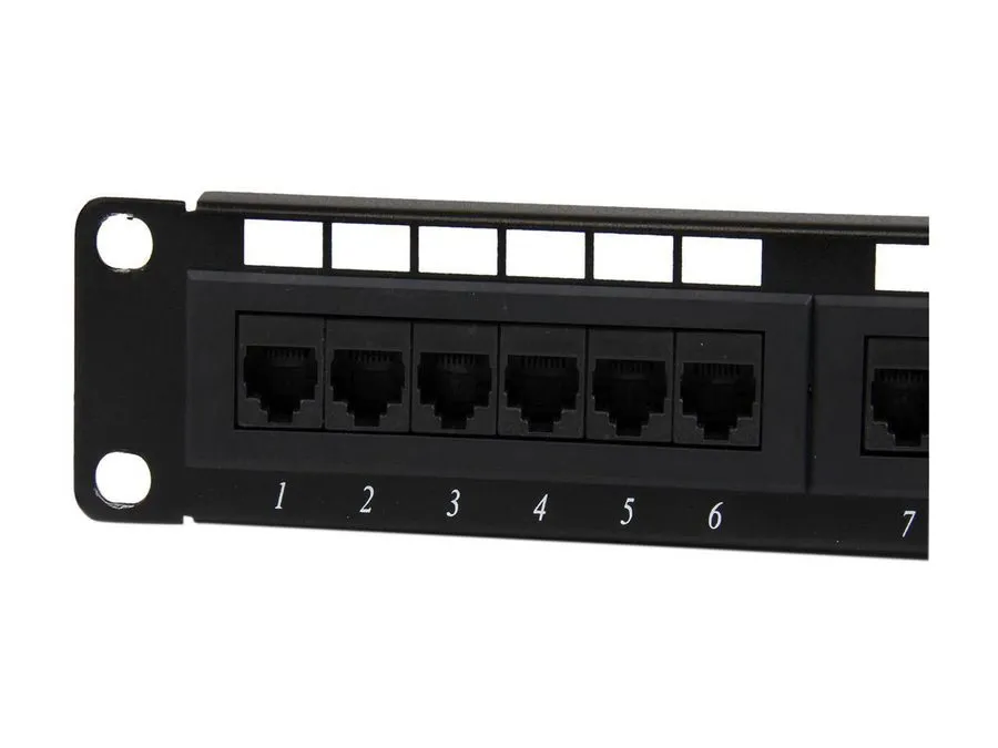 Патч-панель StarTech 24 Port 1U Rackmount Cat 6 110 Patch Panel (C6PANEL24)