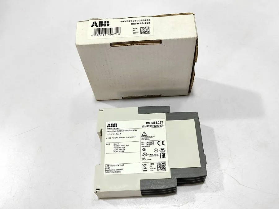 Реле защиты ABB CM-MSS.22S 1SVR730700R0200 Thermistor Motor Protection relay 24V