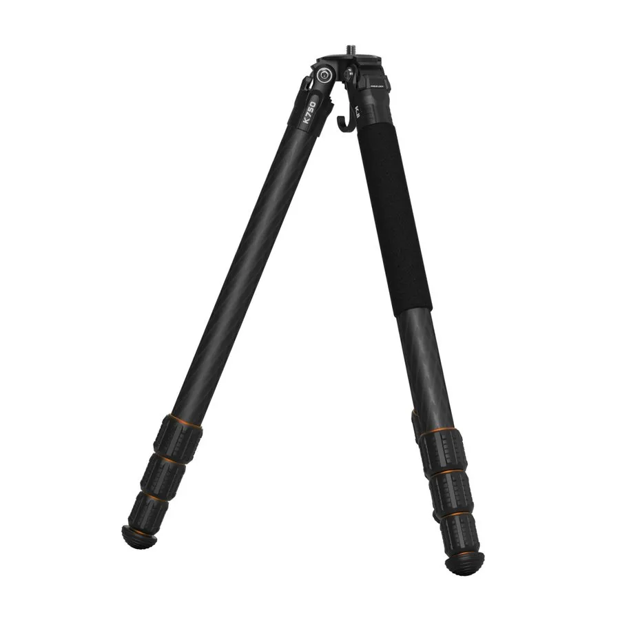 Оборудование видеонаблюдения KJI Kopfjäger K750 Adjustable Carbon Fiber Tripod K