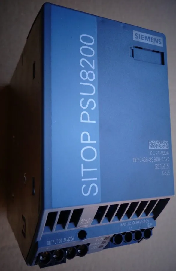 Блок питания Siemens SITOP PSU8200 Power Supply Unit Din Rail 480W 20A 24VDC