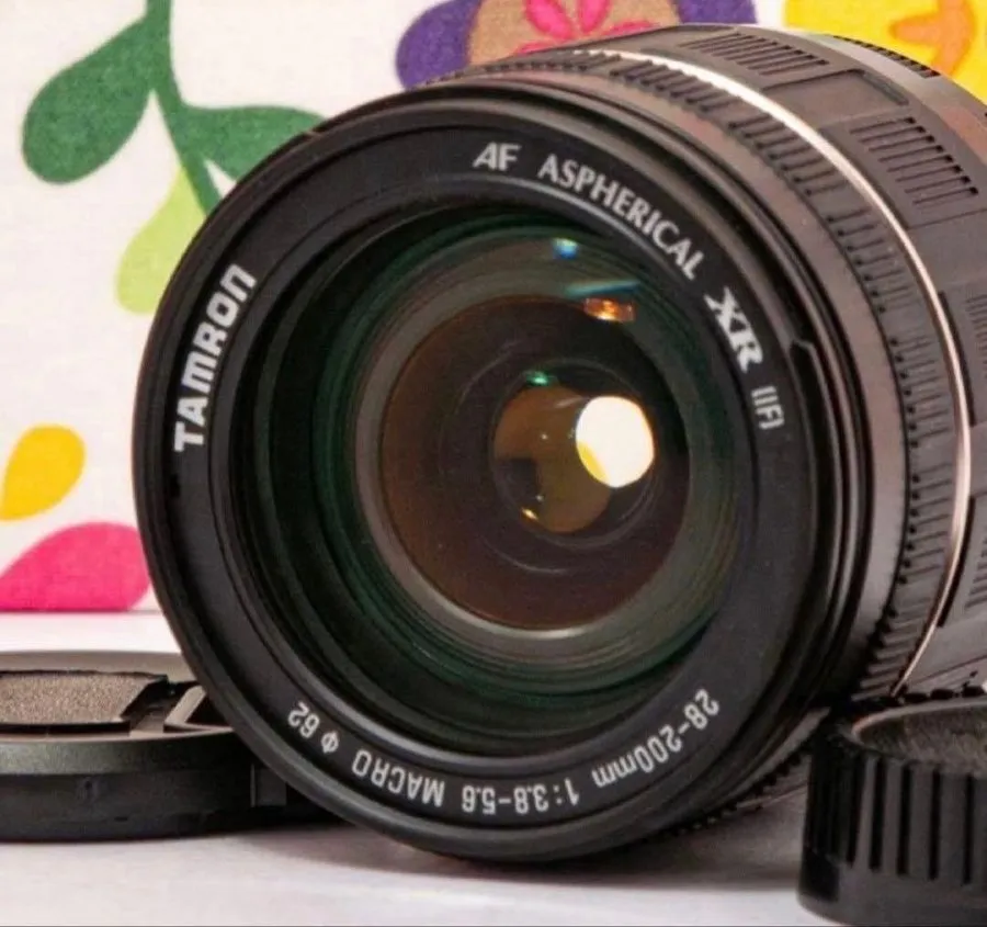 Объектив Tamron AF 28-200 Nikon Telephoto Lens
