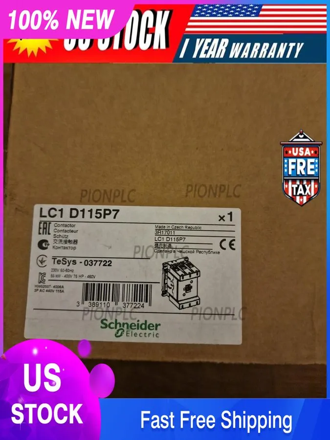 Контактор Schneider Electric Contactor LC1D115P7 / TeSys 037722