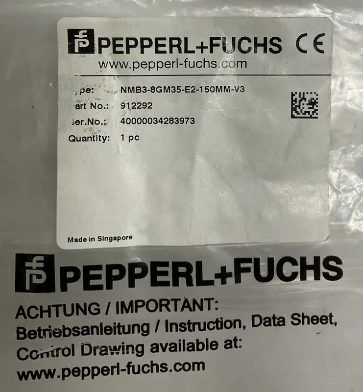 Датчик приближения Pepperl Fuchs 912292 Proximity Sensor NMB3-8GM35-E2-150MM-V3