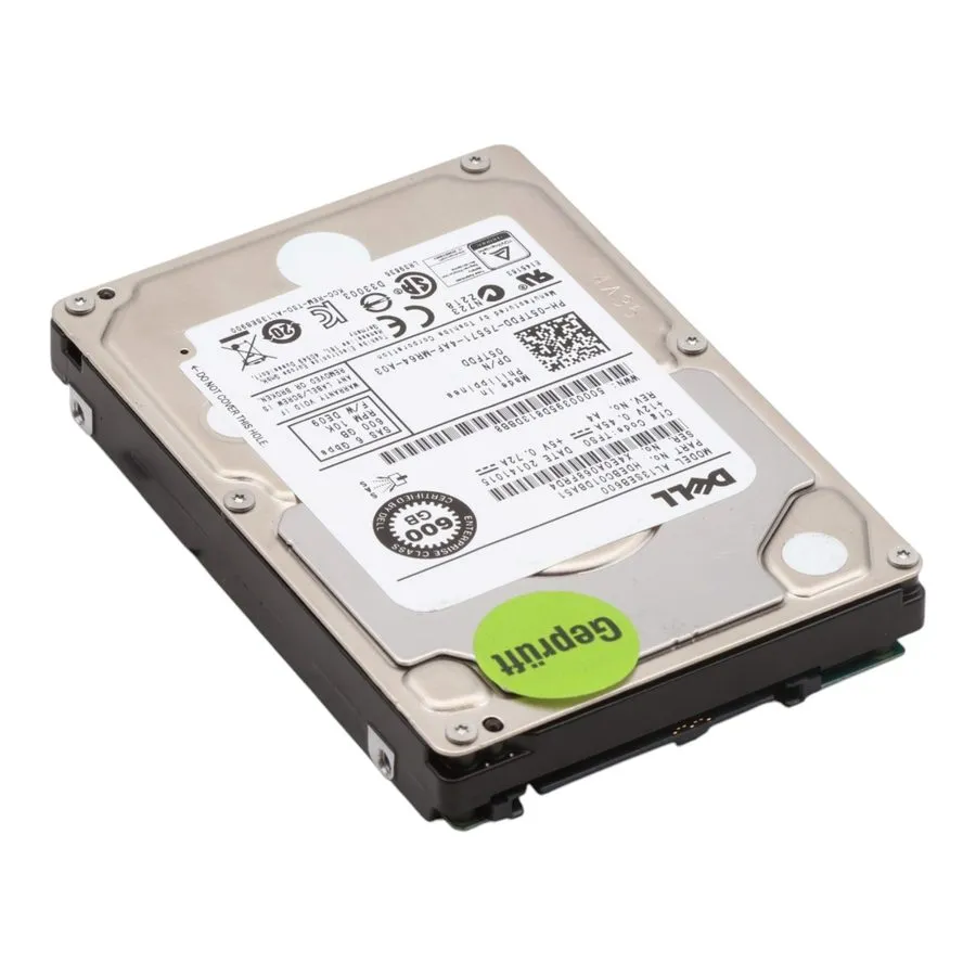 Жёсткий диск HP Toshiba 600GB 2.5" 6G 10K SAS HDD Hard Drive EG0600FCSPL AL13SEB