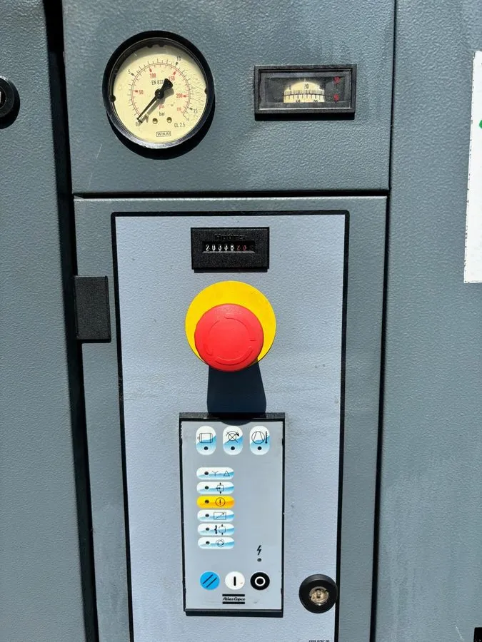 Компрессор Screw Compressor Atlas Copco GX11FF 11kW 1.43m3/min 9.75bar 500L Drye — фото лота 1