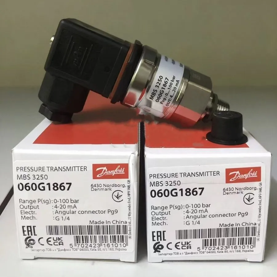 Датчик давления Danfoss Pressure Transmitter Sensor MBS3250 060G1791 0-10bar 4-2