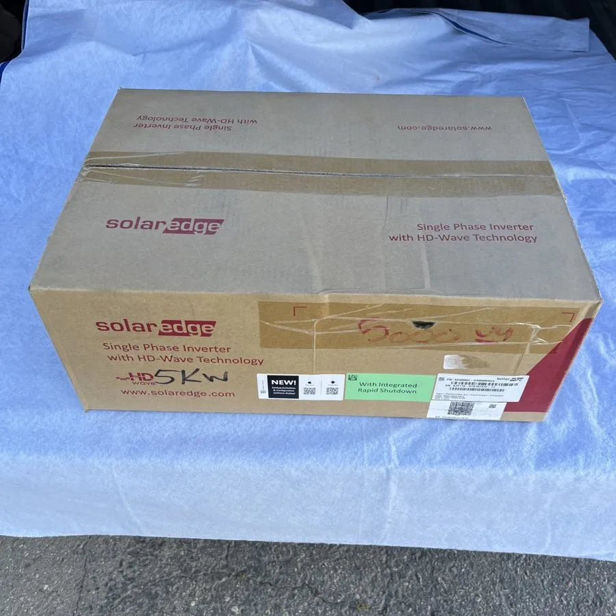 Инвертор SolarEdge SE5000H-US000BNU4 5.0kW 240VAC Grid-Tie String Inverter AFCI — фото лота 1
