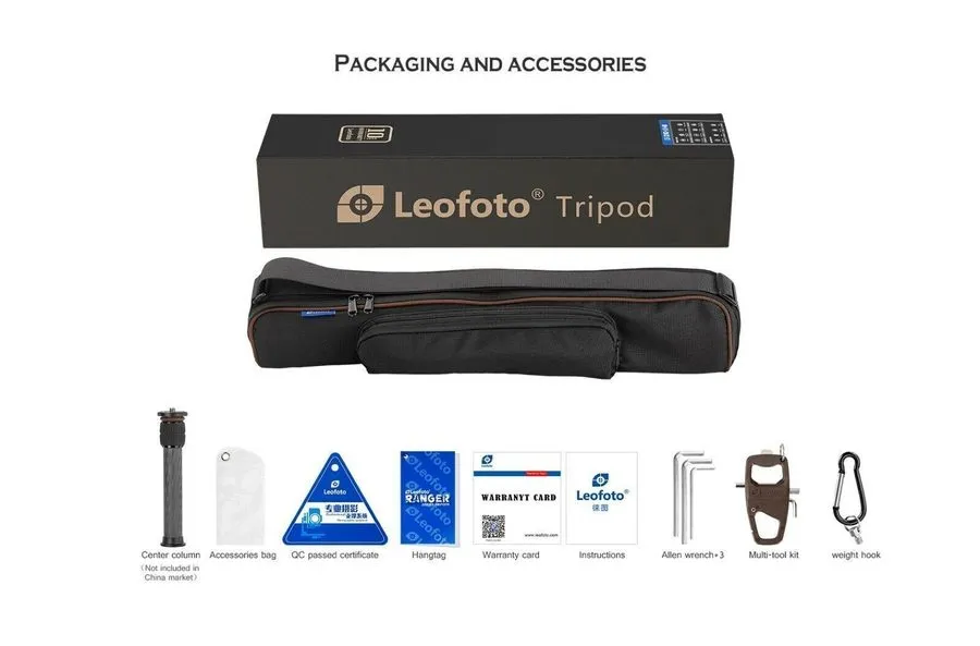 Оборудование видеонаблюдения Leofoto Tripod LS-225C+LH-25 Professional Carbon Fi — фото лота 1