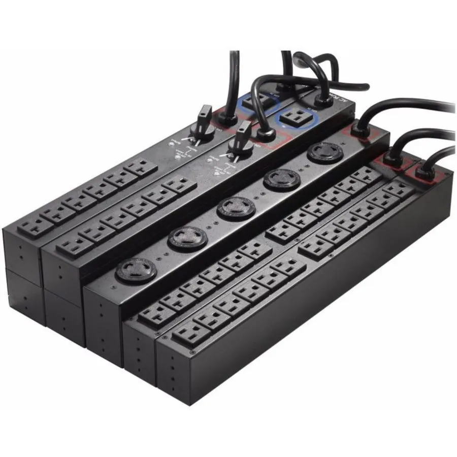 Блок розеток PDU Eaton 1U Basic Rack 6 5-15R Outlet 110-125V 12A PDU HotSwap EHB