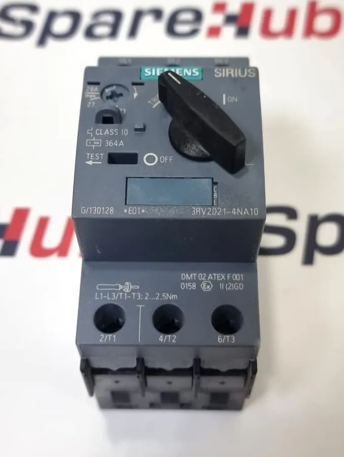 Автоматический выключатель SIEMENS Motor Protection Circuit Breaker 3RV2021-4NA1