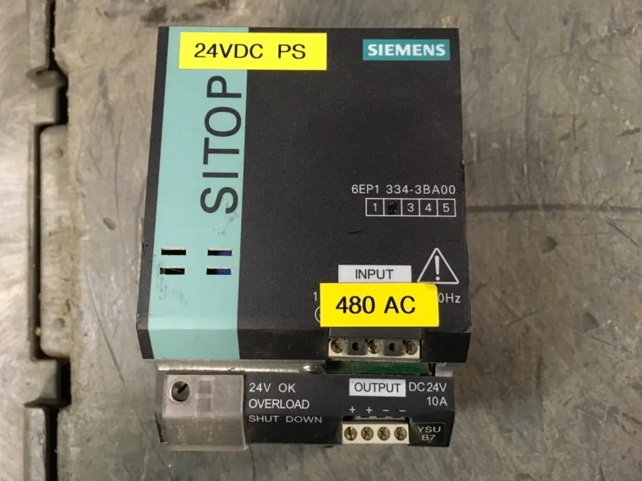 Блок питания Siemens SITOP Modular 24VDC 10 Amp Power Supply 6EP1334-3BA00