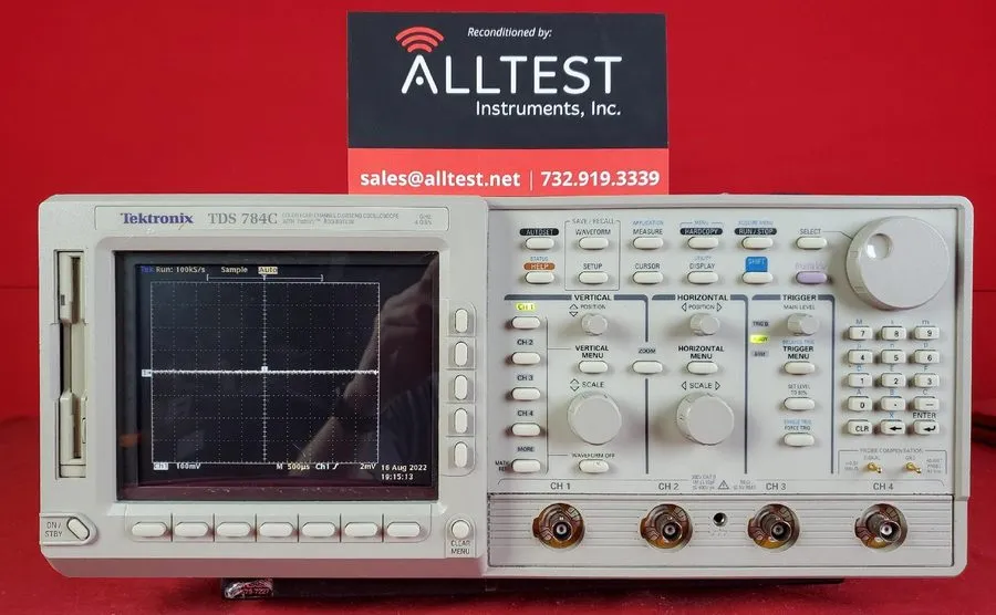 Осциллограф Tektronix TDS784C B010235 Oscilloscope, 1 GHz, 4 Ch., 4 GS/s