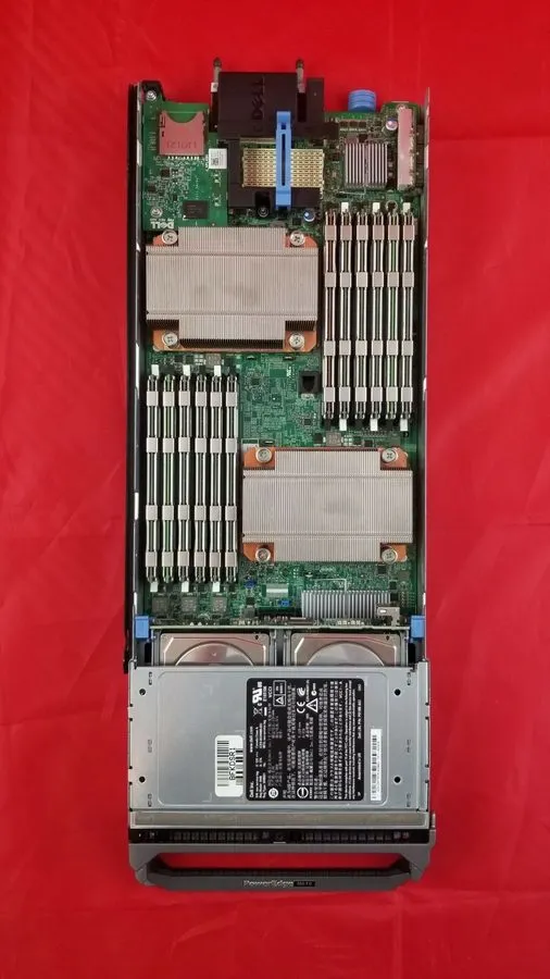 Сервер Dell Poweredge M610 Gen 2 Blade Server 2x X5675 3.06GHz 6C 96GB 2x 300GB 