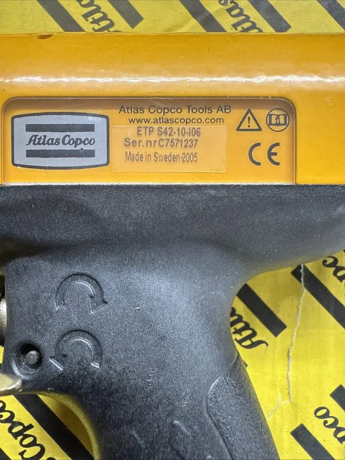 Пневмооборудование ATLAS COPCO ETP S42-10-106 NUTRUNNER — фото лота 1