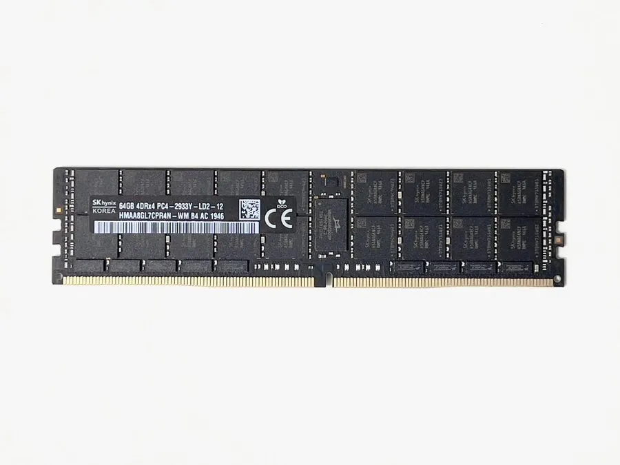 Модуль памяти Hynix 64GB DDR4 2933MHz PC4-2933Y LRDIMM Server RAM HMAA8GL7CPR4N-