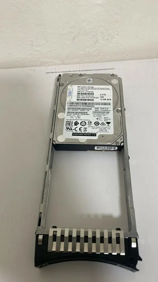 Жёсткий диск 01YM176 01YM150 01YM152 2.4TB 12Gbs SAS 10K HDD IBM V7000 FS7200 Ge