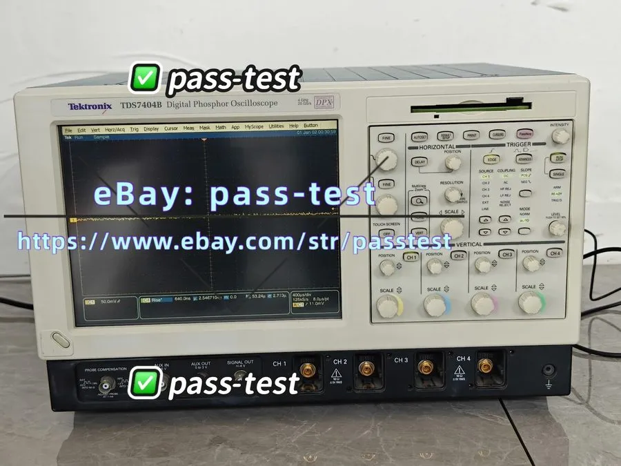 Осциллограф Tektronix TDS7404B Oscilloscope,4GHz,20GS/s,4CH