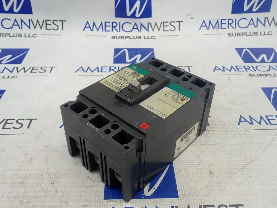 Автоматический выключатель GE TED TED134125 3 Pole 125 Amp 480v Black Circuit Br