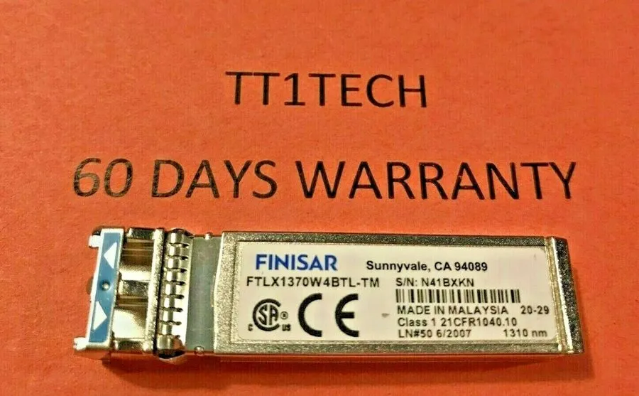 Трансивер Finisar FTCD1333E1PCL 400G FR8 Universal QSFP-DD 13xx nm 2km SMF Trans