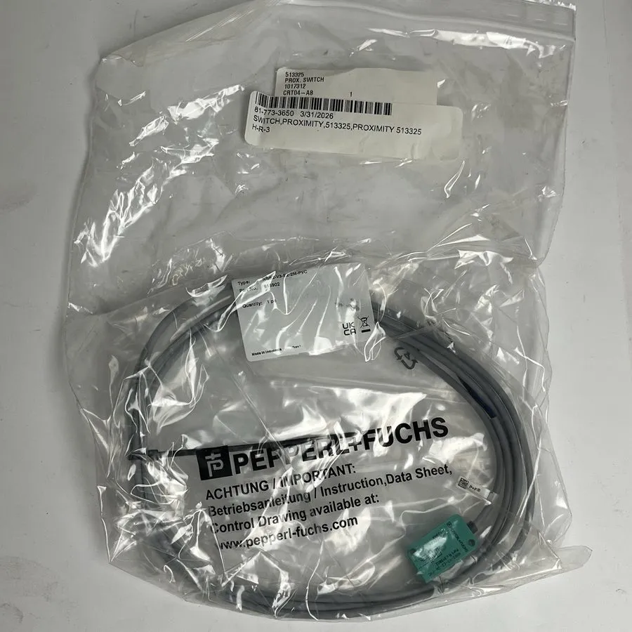 Датчик приближения Pepperl + Fuchs NBB2-V3-E2-2M-PVC Inductive Proximity Sensor 