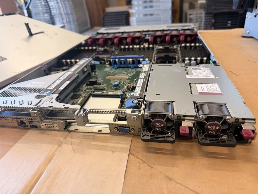 Сервер 3x P28948-B21 HPE ProLiant DL360 Gen10 Plus 8SFF NVME NC CTO REF 2x HS — фото лота 2