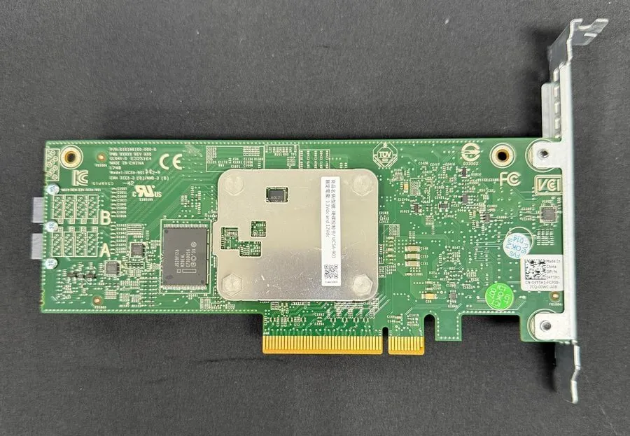 Контроллер Dell PERC H330 8-PORT SAS/SATA 12GB PCI-E HBA 04Y5H1 JBOD Controller