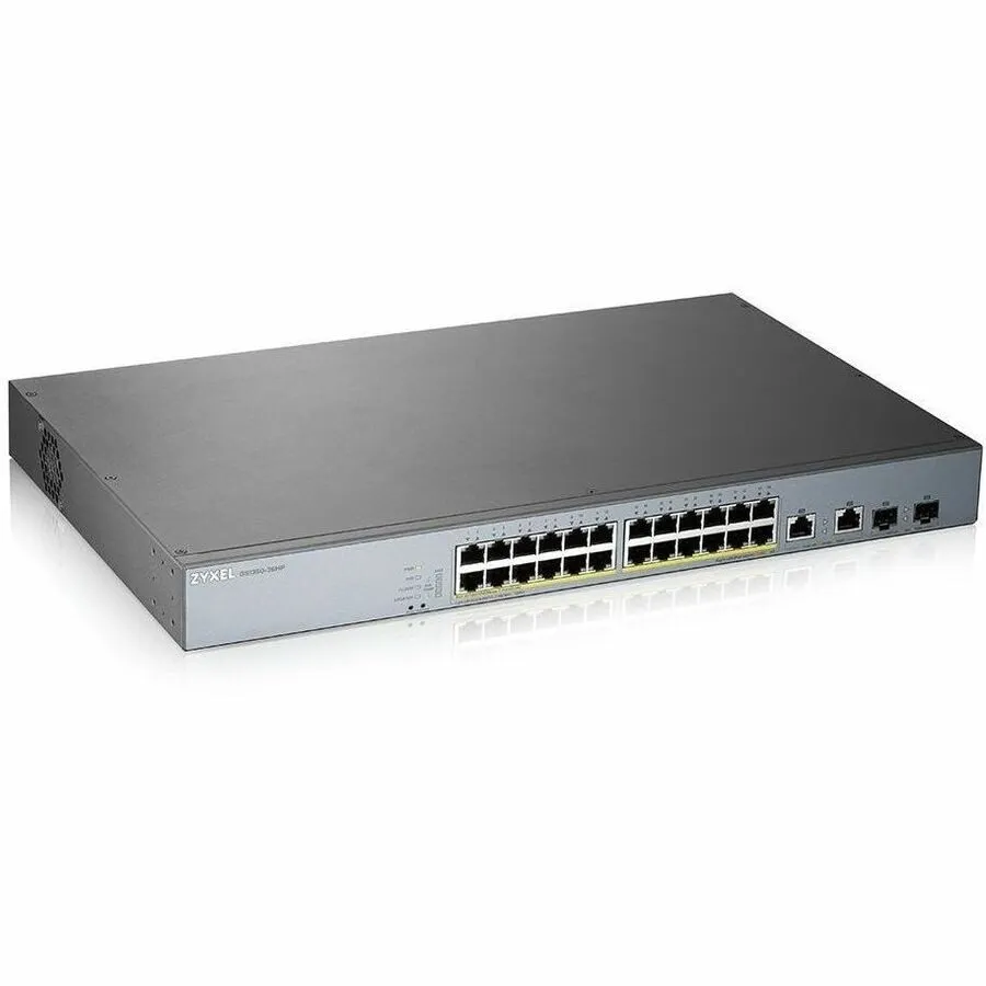 Коммутатор ZYXEL 24-port GbE Smart Managed PoE Switch with GbE Uplink (gs1350-26