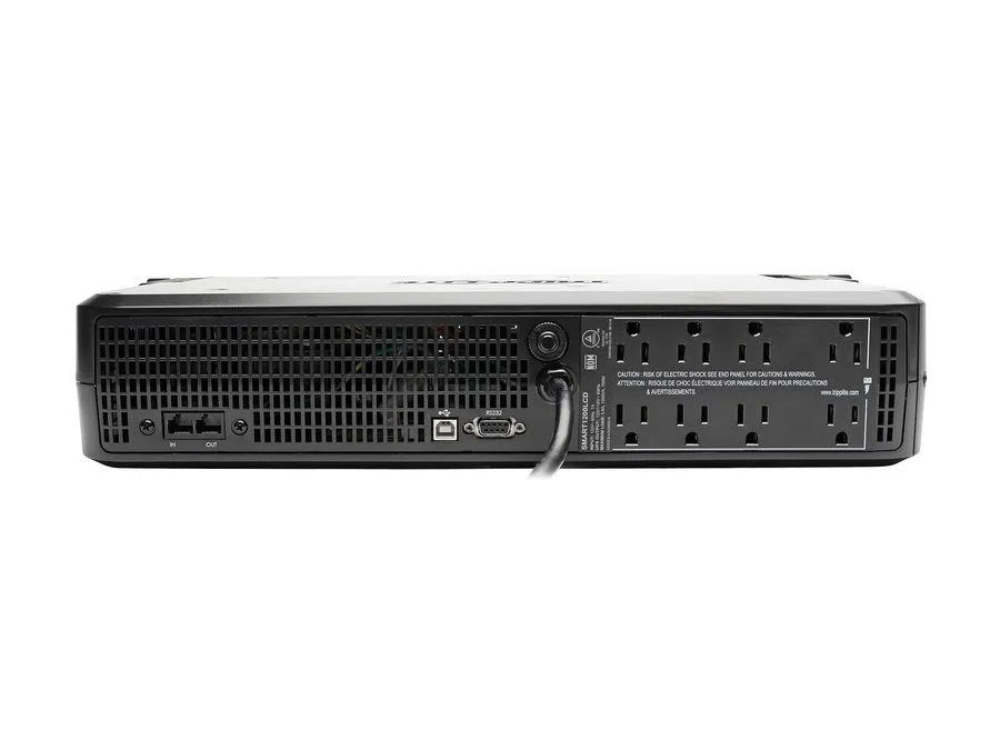 Дисплей Tripp Lite SMART1500LCD 1500VA 900W Rackmount UPS AVR LCD 8 Outlets