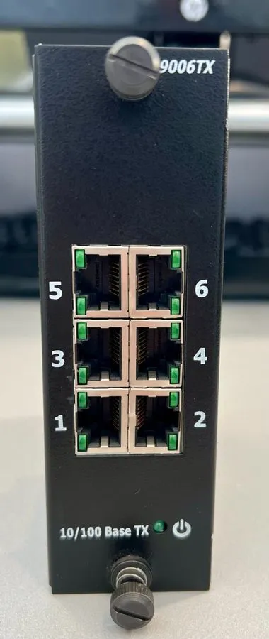 Коммутатор Red Lion N-Tron 6 Port Modular Ethernet Switch 9006TX — фото лота 1